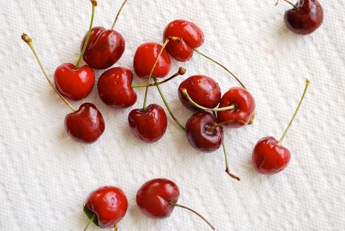 Cherries Sweet Cherry Pie recipe and image by Lacey Stevens-Baier, a Sweet Pea Chef