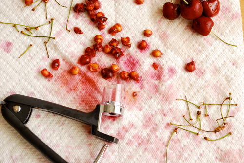 Cherry Pits Sweet Cherry Pie recipe and image by Lacey Stevens-Baier, a Sweet Pea Chef
