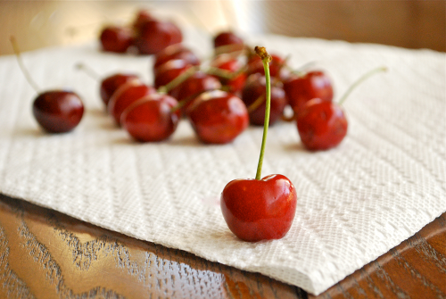 Cherry Sweet Cherry Pie recipe and image by Lacey Stevens-Baier, a Sweet Pea Chef