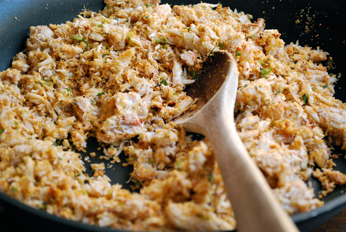 Crab Cake Mixture Best Crab Cakes with Lemon-Dill Aioli recipe and images by Lacey Stevens-Baier, a sweet pea chef