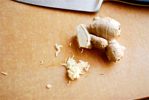 Grated Ginger Easy Orange Chicken recipe and images by Lacey Stevens-Baier, a sweet pea chef