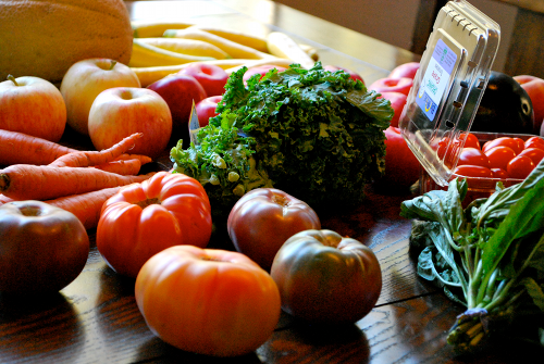 Heirloom Tomatoes images of Community Supported Agriculture by Lacey Stevens-Baier, a sweet pea chef