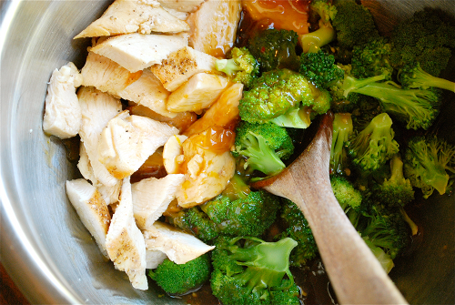 Orange Chicken Mixture Easy Orange Chicken recipe and images by Lacey Stevens-Baier, a sweet pea chef
