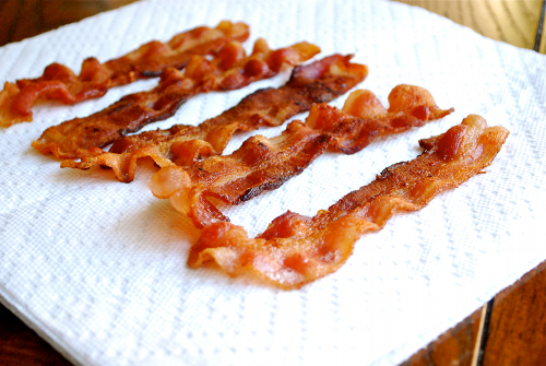 Bacon Homemade Breakfast Burritos recipe by Lacey Baier, a sweet pea chef