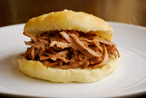 Apple Cider Pulled Pork Sandwiches Apple Cider Pulled Pork Sandwiches recipe and images by Lacey Baier, a sweel pea chef