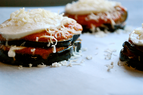 Unbaked Eggplant Parmesan Eggplant Parmesan recipe by Lacey Baier, a sweet pea chef