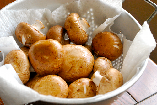 Cremini Mushrooms Thanksgiving Stuffing recipe by Lacey Baier, a sweet pea chef