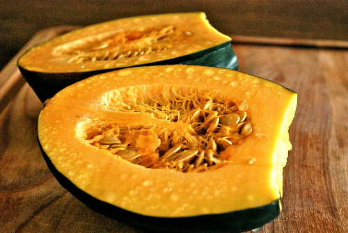 Halved Acorn Squash Roasted Acorn Squash recipe and images by Lacey Baier, a sweet pea chef