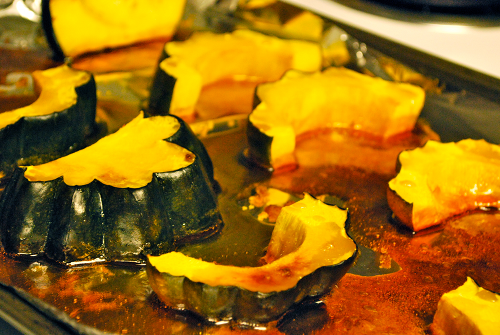 Squash Right out of the Oven Roasted Acorn Squash recipe and images by Lacey Baier, a sweet pea chef