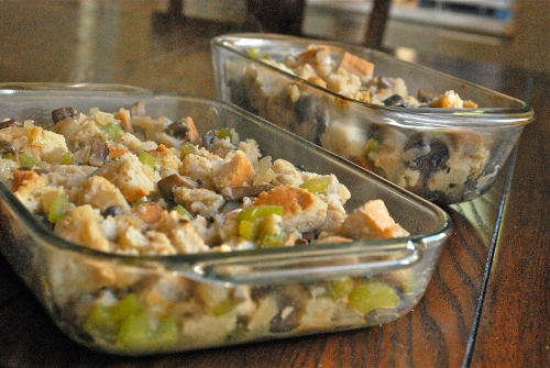 Un-Baked Stuffing Thanksgiving Stuffing recipe by Lacey Baier, a sweet pea chef