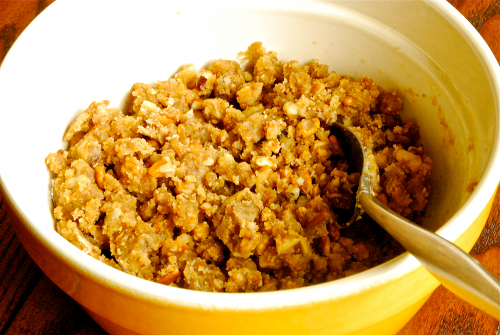 Brown Sugar and Pecan Topping Sweet Potato Casserole recipe and images by Lacey Baier, a sweet pea chef