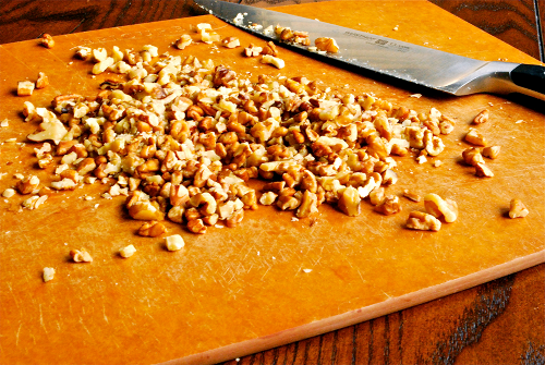 Chopped Pecans Sweet Potato Casserole recipe and images by Lacey Baier, a sweet pea chef