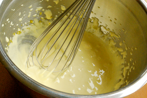 Eggs Beaten with Sugar Non-Alcoholic Eggnog recipe and images by Lacey Baier, a sweet pea chef