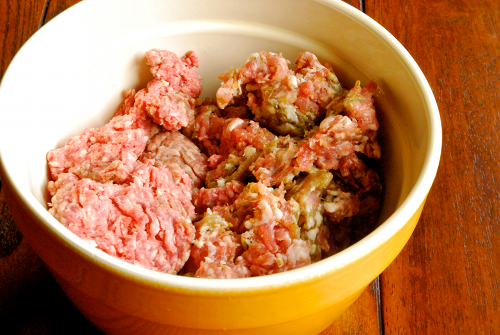 Ground Beef and Sweet Italian Sausage Meat Lasagna recipe and images by Lacey Baier, a sweet pea chef