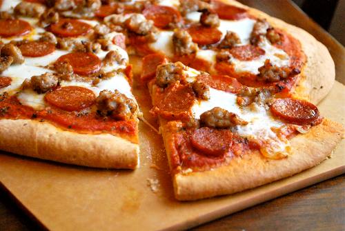 Italian Sausage and Pepperoni Pizza Italian Sausage and Pepperoni Pizza