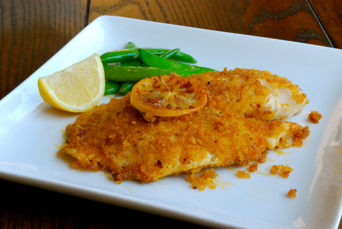 Panko-Crusted Tilapia 2 Panko-Crusted Tilapia recipe and images by Lacey Baier, a sweet pea chef