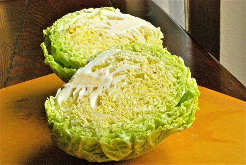 Cabbage Asian Coleslaw recipe and images by Lacey Baier, a sweet pea chef