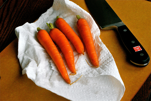 Carrots Easy Chicken and Dumplings recipe and images by Lacey Baier. a sweet pea chef