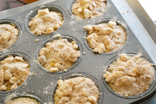 Crumb Topping Orange-Scented Blueberry Muffins recipe and images by Lacey Baier, a sweet pea chef