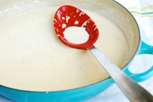 Garlic Alfredo Sauce Garlic Alfredo Sauce images and recipe by Lacey Baier, a sweet pea chef
