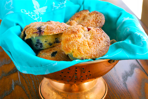 Orange-Scented Blueberry Muffins Orange-Scented Blueberry Muffins recipe and images by Lacey Baier, a sweet pea chef