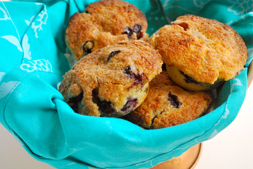 Orange-Scented Blueberry Muffins Orange-Scented Blueberry Muffins recipe and images by Lacey Baier, a sweet pea chef
