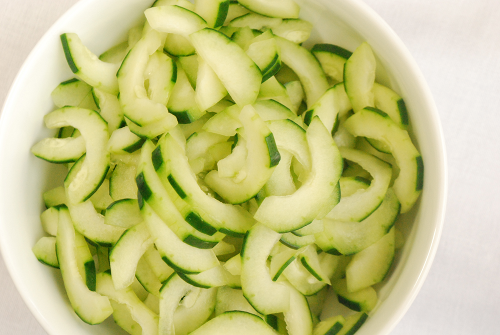 Cucumber Salad Recipe images and recipe by Lacey Baier, a sweet pea chef