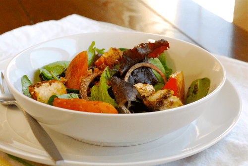 Simple Salad with Balsamic Vinaigrette Simple Salad with Balsamic Vinaigrette
