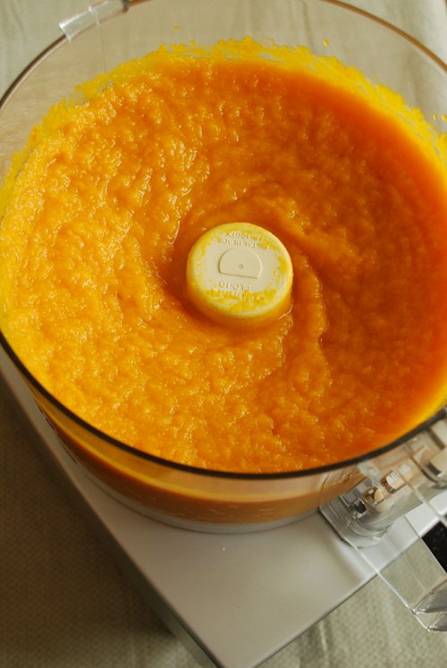 Pureed How to Roast a Pumpkin for Pumpkin Puree by Lacey Baier, a sweet pea chef