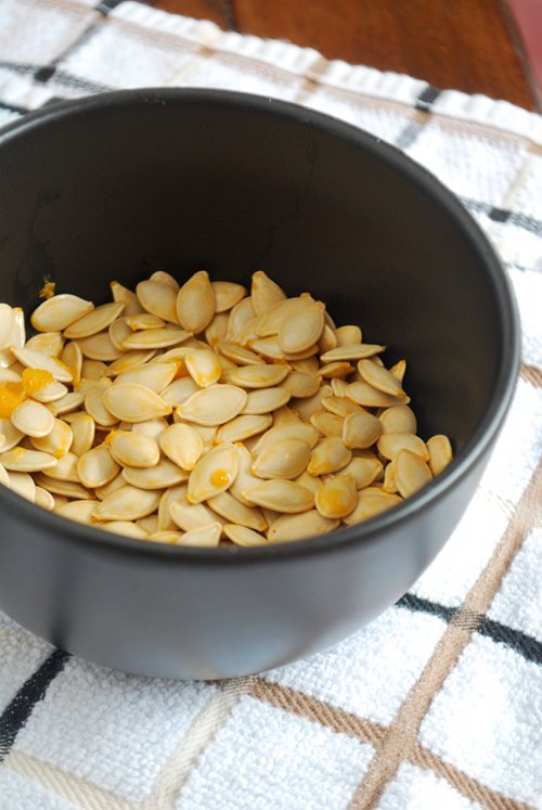 Save the Seeds! How to Roast a Pumpkin for Pumpkin Puree by Lacey Baier, a sweet pea chef