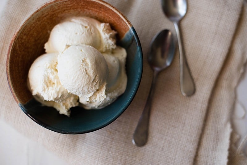 Homemade Vanilla Ice Cream • A Sweet Pea Chef