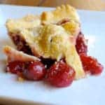 Sweet Cherry Pie Square Recipe Preview Image