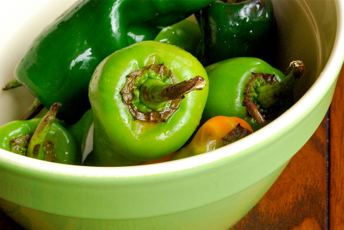 Chiles Rellenos recipe and images by Lacey Baier, a sweet pea chef