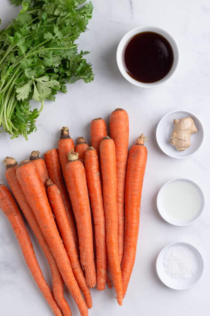 Maple Glazed Carrots | With Fresh Ginger