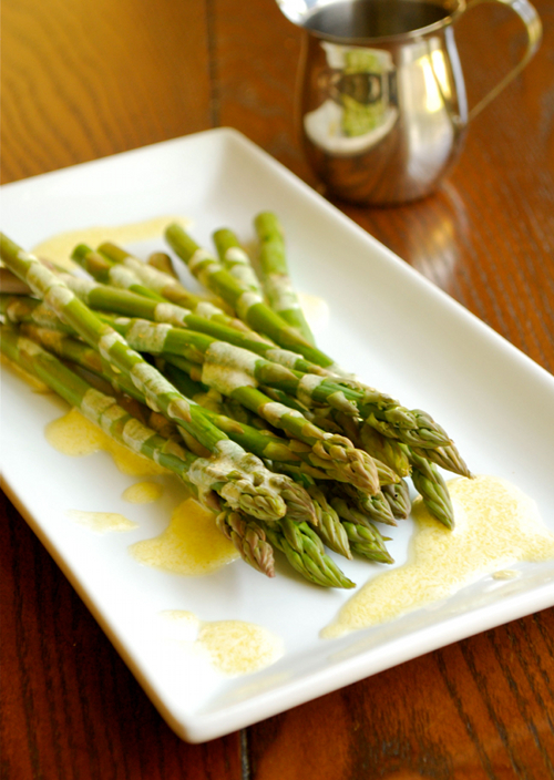 Easy Hollandaise Sauce recipe and images by Lacey Baier, a sweet pea chef