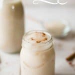Horchata Recipe | An easy Horchata recipe so you can make this delicious, refreshing, and healthy drink at home - perfect for Cinco De Mayo! | A Sweet Pea Chef