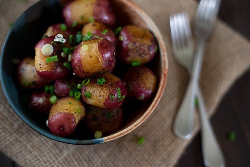 Sauteed Baby Red Potatoes 
