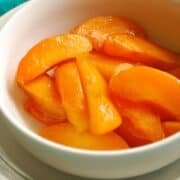 Sauteed Apricots recipe and images by Lacey Baier, a sweet pea chef
