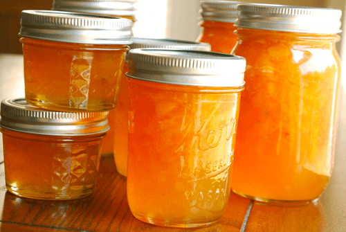 Fresh Peach Jam recipe and images by Lacey Baier, a sweet pea chef