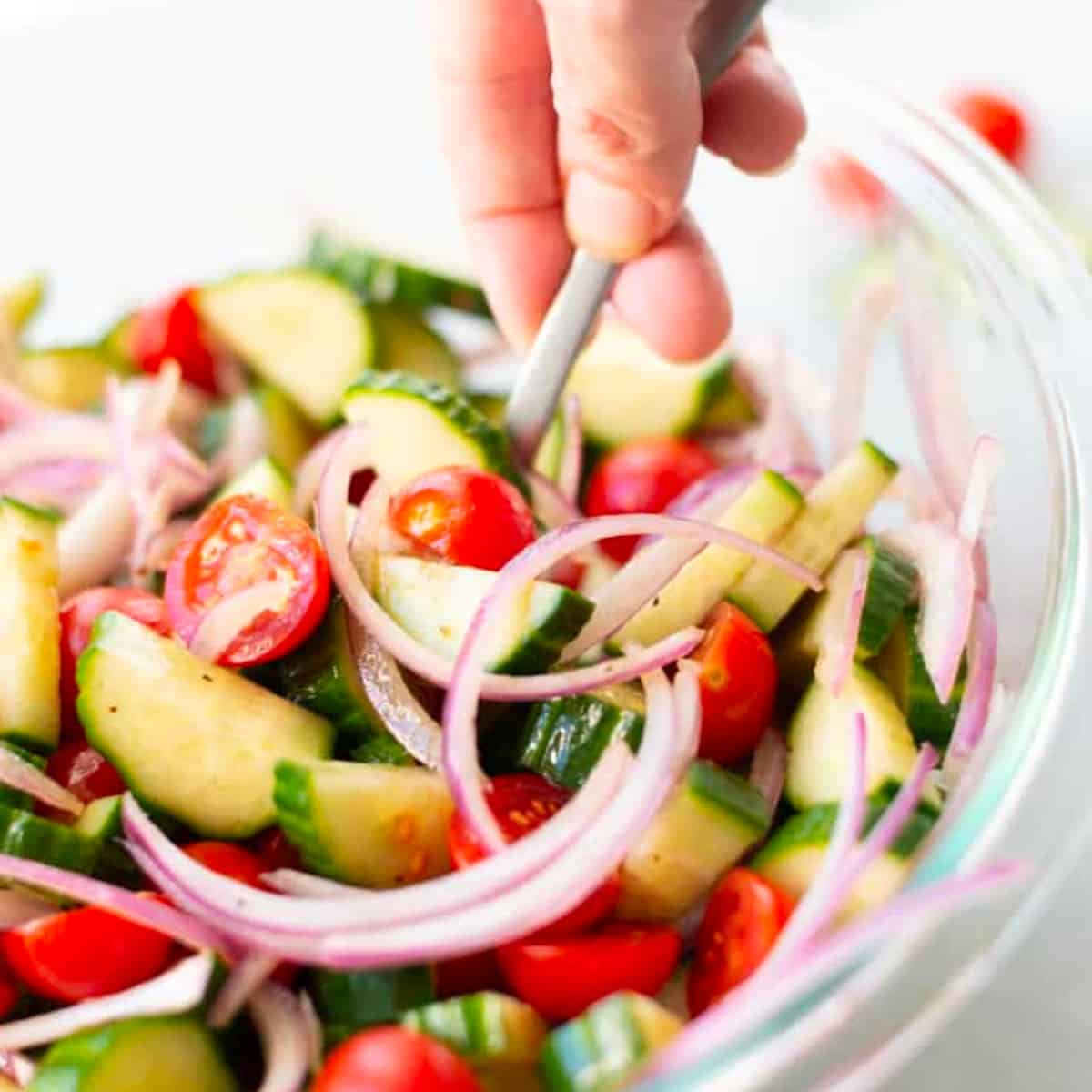 Cherry Tomato and Cucumber Salad-image