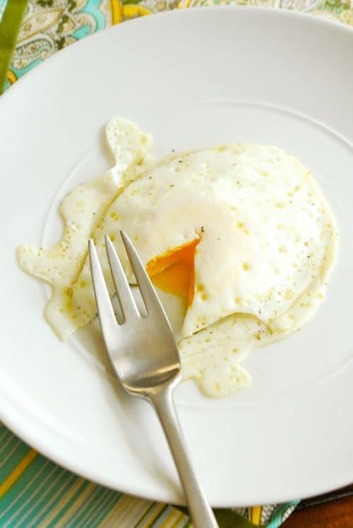 How To Fry An Egg by Lacey Baier, a sweet pea chef