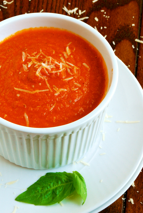 Four Cheese Tomato Sauce recipe and images by Lacey Baier, a sweet pea chef