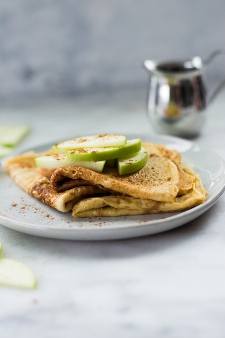 If you’ve been a believer that crepes are finicky to make and only eat them when you go out, this Homemade Healthy Crepes recipe will change that. Crepes are easy to make, and they turn out light and delicious every time!