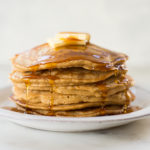 Are you looking for the fluffiest, most delicious pancake ever? This recipe for Healthy Diner Style Pancakes is clean-eating and contains almond milk, coconut sugar, and coconut oil. Not only do they taste divine, but these pancakes are also guilt-free, too!