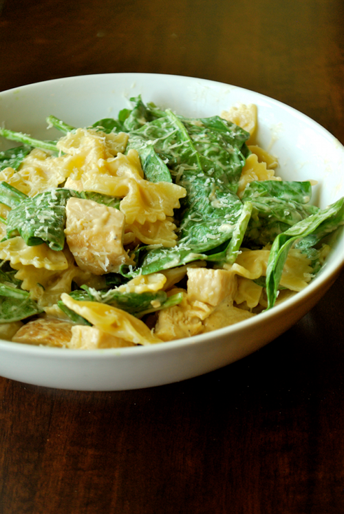 Chicken Florentine recipe and images by Lacey Baier, a sweet pea chef