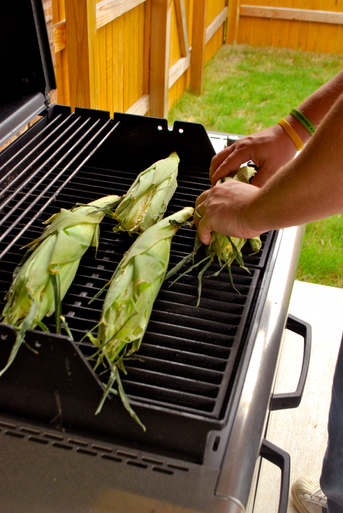 How to Grill Corn on the Cob by Lacey Baier, a sweet pea chef