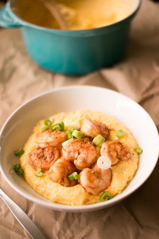 There is nothing better than healthy shrimp and grits. This Southern staple is simple, yet delicious and sure to be your go-to recipe when a craving hits!