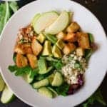 Apple and Gorgonzola Salad with Balsamic Vinaigrette Square Recipe Preview Image
