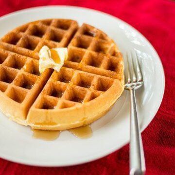 Perfect Cornmeal Waffles