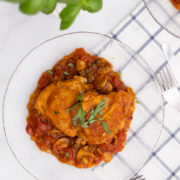 healthy chicken cacciatore